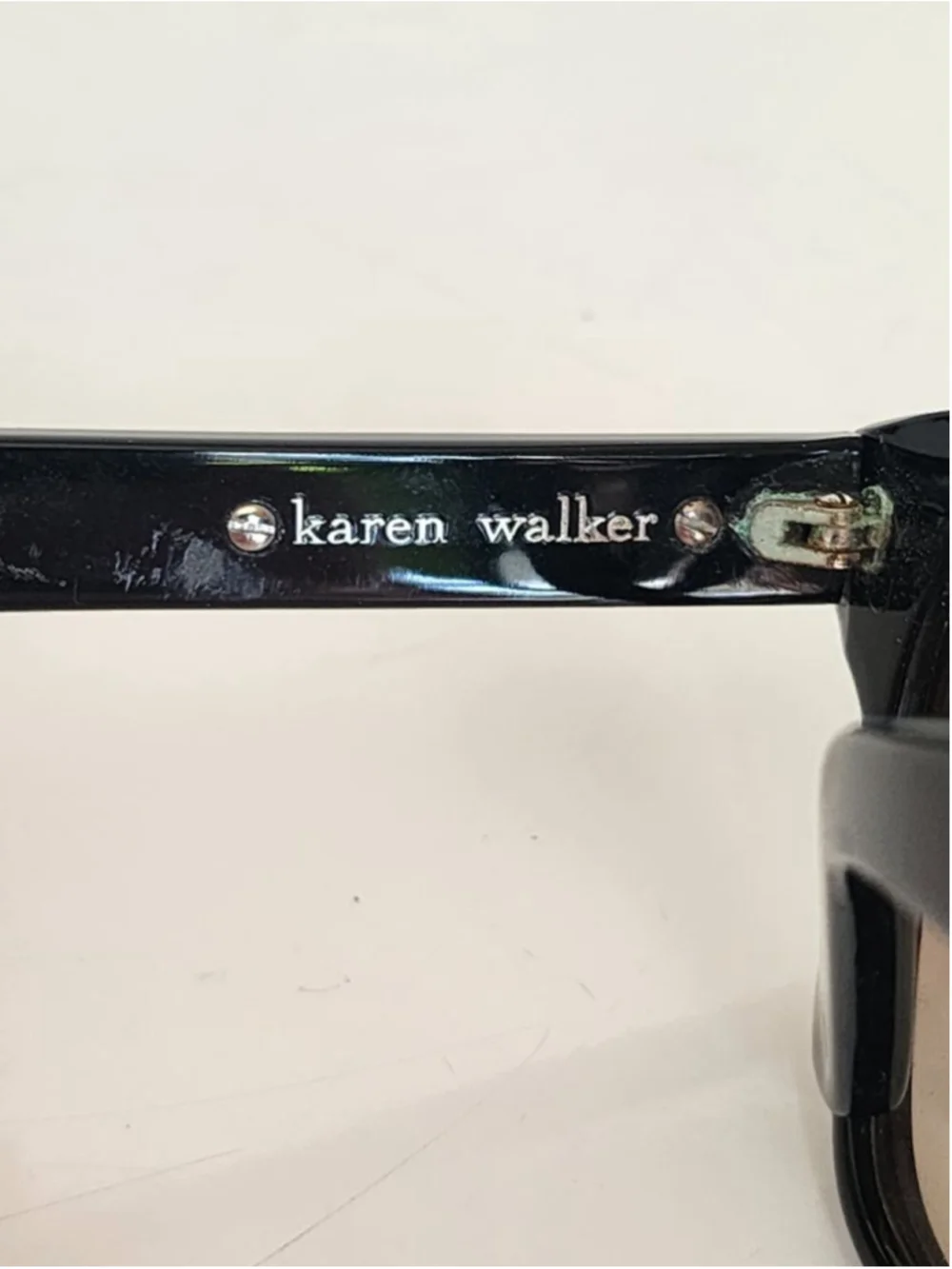 KAREN WALKER Pilgrim Square Gradient‎ Sunglasses Black 09904016